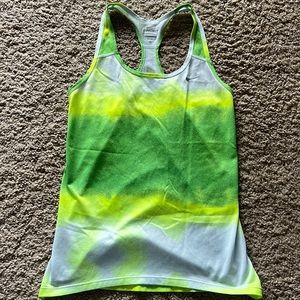 Nike dri-fit multi color tank top